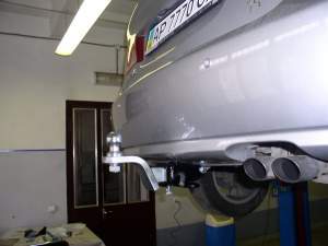 Фаркоп HONDA Civic седан (быстросъемный) 2006-2012 г.